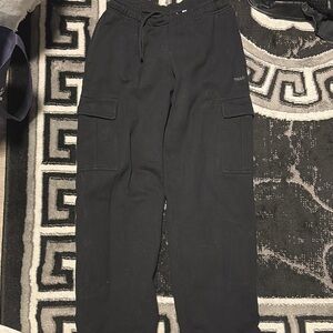 TNA Black Cargo Track Pants